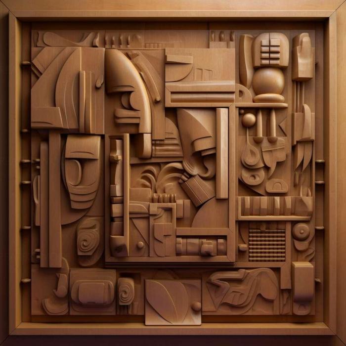 نموذج ثلاثي الأبعاد لآلة CNC 3D Art 